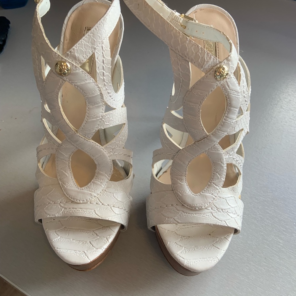 Guess heels only worn to a dinner once!